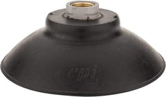 De-Sta-Co - 3/8 NPT Female Port, Flat, Vertical Vacuum Pad - Nitrile - Americas Industrial Supply