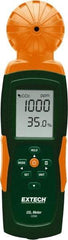 Extech - Audible Alarm, LCD Display, Indoor Air Quality Monitor - Monitors Carbon Dioxide, -10 to 50°C Working Temp, CE Listed - Americas Industrial Supply