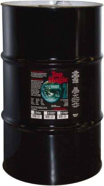 Tap Magic - Tap Magic, 30 Gal Drum Cutting & Tapping Fluid - Straight Oil - Americas Industrial Supply