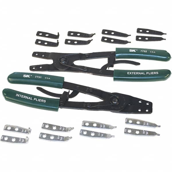 SK - Plier Accessories - 8SETS FOR 7750 RETAINING RNG RPLCMNT TPS - Americas Industrial Supply