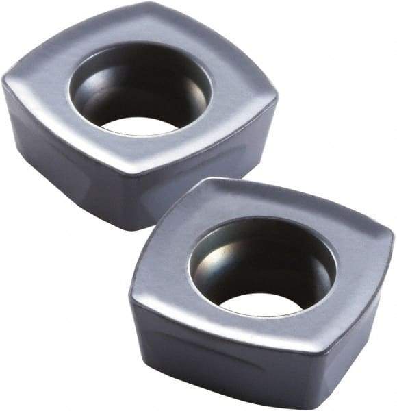 OSG - SXMT120410 GM Grade XC1015 Carbide Milling Insert - TiCN/Al2O3 Finish, 4.76mm Thick, 1mm Corner Radius - Americas Industrial Supply