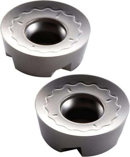 OSG - RPHW1605M0 Grade XC1015 Carbide Milling Insert - TiCN/Al2O3 Finish, 5.56mm Thick, 16mm Inscribed Circle - Americas Industrial Supply