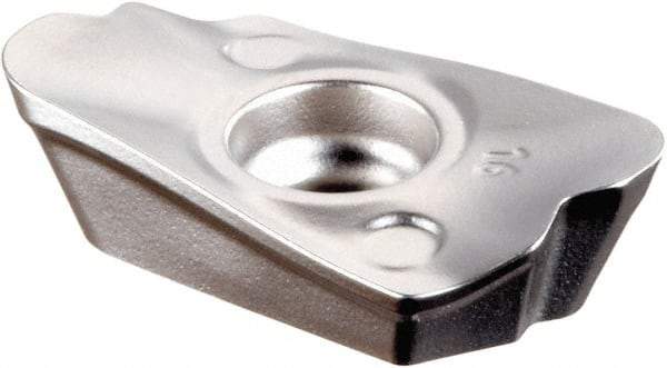 OSG - ZDKT11T308 SM Grade XC5040 Carbide Milling Insert - TiN/TiB2 Finish, 3.8mm Thick, 0.8mm Corner Radius - Americas Industrial Supply