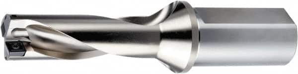 OSG - 17.5mm Diam, Indexable Insert Drill - 2 Inserts, 25mm Shank Diam, Straight Shank - Americas Industrial Supply