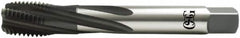 OSG - 1-1/4 - 8 UN 5 Flute 2B Modified Bottoming Spiral Flute Tap - Vanadium High Speed Steel, Oxide Finish, 180mm OAL, Right Hand Flute, Right Hand Thread, Series 13024 - Americas Industrial Supply