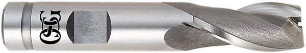 OSG - 1/8", 3/8" LOC, 3/8" Shank Diam, 2-5/16" OAL, 2 Flute, Powdered Metal Square End Mill - Single End, Uncoated, Spiral Flute, Right Hand Cut, Right Hand Flute, Series 620 - Americas Industrial Supply