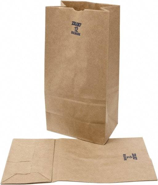 DURO BAG MFR - Kraft Grocery Bag - 7-1/16 x 4-1/2 x 13-3/4, Brown - Americas Industrial Supply