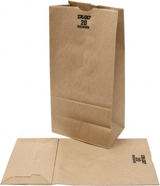 DURO BAG MFR - Kraft Grocery Bag - 8-1/4 x 5-5/16 x 16-1/8, Brown - Americas Industrial Supply