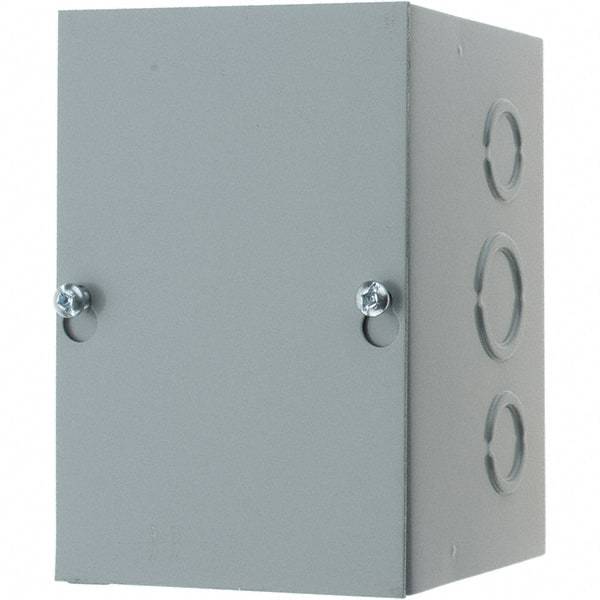 nVent Hoffman - Steel Junction Box Enclosure Screw Flat Cover - NEMA 1, 4" Wide x 6" High x 4" Deep - Americas Industrial Supply