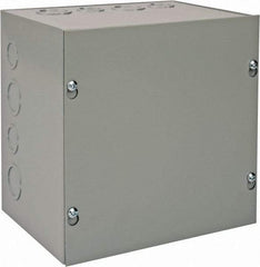 nVent Hoffman - Steel Junction Box Enclosure Screw Flat Cover - NEMA 1, 8" Wide x 8" High x 6" Deep - Americas Industrial Supply