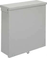 nVent Hoffman - Steel Junction Box Enclosure Screw Flat Cover - NEMA 3R, 12" Wide x 12" High x 4" Deep - Americas Industrial Supply