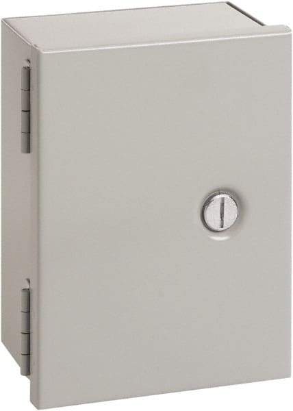 nVent Hoffman - Steel Junction Box Enclosure Hinge Flat Cover - NEMA 1, 12" Wide x 12" High x 4" Deep - Americas Industrial Supply