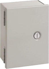 nVent Hoffman - Steel Junction Box Enclosure Hinge Flat Cover - NEMA 1, 12" Wide x 14" High x 8" Deep - Americas Industrial Supply