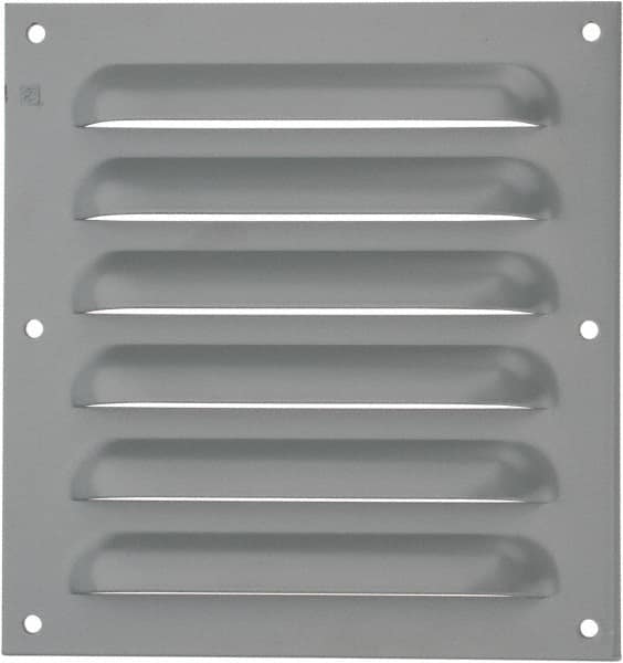 nVent Hoffman - Electrical Enclosure Steel Louver Plate Kit - For Use with Fresh Air Enclosures - Americas Industrial Supply