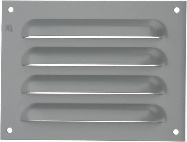 nVent Hoffman - Electrical Enclosure Steel Louver Plate Kit - For Use with Fresh Air Enclosures - Americas Industrial Supply