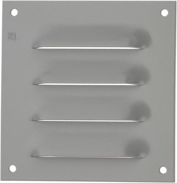 nVent Hoffman - Electrical Enclosure Steel Louver Plate Kit - For Use with Fresh Air Enclosures - Americas Industrial Supply