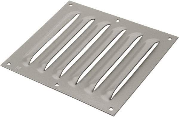 nVent Hoffman - Electrical Enclosure Steel Louver Plate Kit - For Use with Fresh Air Enclosures - Americas Industrial Supply