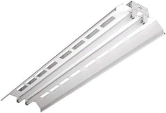 Cooper Lighting - 2 Lamps, 32 Watts, Fluorescent, Low Bay Fixture - 48" Long x 4-5/8" High x 12" Wide, 120-277 Volt, Steel Housing, 8% Uplight - Americas Industrial Supply