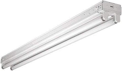 Cooper Lighting - 4 Lamp, 32 Watt, Fluorescent Strip Light - Suspended, 120/277 Volt, 96" Long x 4-1/4" Wide x 3-5/8" High - Americas Industrial Supply