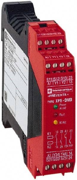 Square D - 24 VAC/VDC, Standard Electromechanical & Solid State Screw General Purpose Relay - 6 Amp at 24 VAC/VDC, 2NO/2SS - Americas Industrial Supply