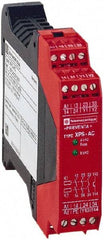 Square D - 115 Volt, 7 VA Power Rating, Standard Electromechanical & Solid State Screw Clamp General Purpose Relay - 6 Amp at 115 VAC, 1NC (Auxiliary) & 3NO - Americas Industrial Supply