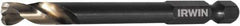 Irwin - 3/16" 135° High Speed Steel Jobber Drill - Oxide Finish, Right Hand Cut, Spiral Flute, 3-1/2" OAL - Americas Industrial Supply