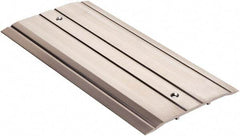 National Guard Products - 36" Long x 6" Wide x 1/4" High, Saddle Threshold - Aluminum Finish - Americas Industrial Supply