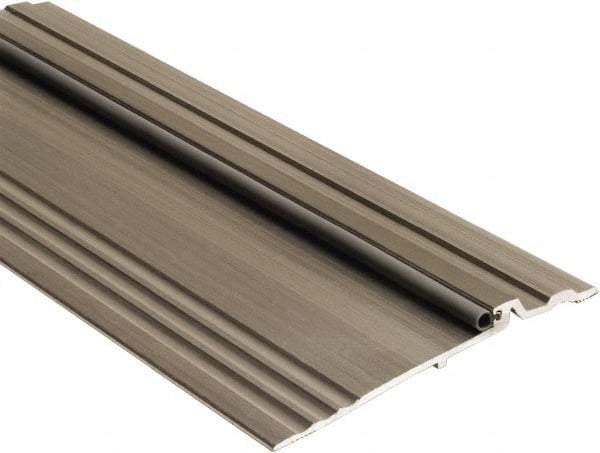 National Guard Products - 72" Long x 5" Wide x 1/2" High, Panic Threshold - Aluminum Finish - Americas Industrial Supply