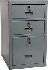 Value Collection - 3 Drawer, Cabinet - 15-3/4" Wide x 27" High x 19.685" Long - Americas Industrial Supply