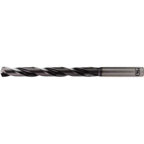 OSG - 6.4mm 140° Spiral Flute Solid Carbide Taper Length Drill Bit - Americas Industrial Supply