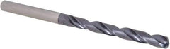 OSG - 6mm, 140° Point, Spiral Flute, Solid Carbide Taper Length Drill Bit - WD1 Finish, 57mm Flute Length, 97mm OAL, Series HP258 - Americas Industrial Supply