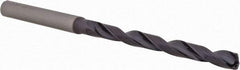 OSG - 13/64", 140° Point, Spiral Flute, Solid Carbide Taper Length Drill Bit - WD1 Finish, 57mm Flute Length, 97mm OAL, Series HP258 - Americas Industrial Supply