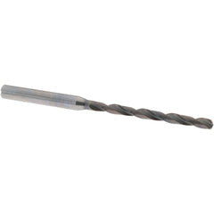 OSG - 4.2mm 140° Spiral Flute Solid Carbide Taper Length Drill Bit - Americas Industrial Supply