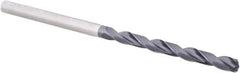 OSG - 5/32" 140° Spiral Flute Solid Carbide Taper Length Drill Bit - Americas Industrial Supply