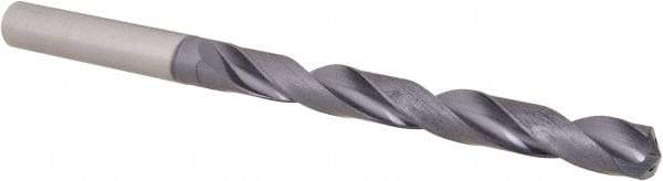 OSG - 8mm, 140° Point, Spiral Flute, Solid Carbide Taper Length Drill Bit - WD1 Finish, 76mm Flute Length, 116mm OAL, Series HP258 - Americas Industrial Supply