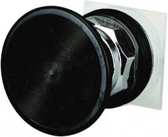 Schneider Electric - 1.18 Inch Mount Hole, Extended Straight, Pushbutton Switch Only - Round, Black Pushbutton, Momentary (MO), Weatherproof, Dust and Oil Resistant - Americas Industrial Supply