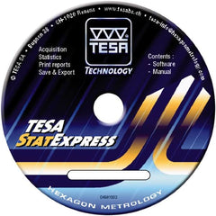 TESA Brown & Sharpe - Quality Assurance SPC Software - Compatible with Windows, For Use with Twin-Cal Calipers - Americas Industrial Supply