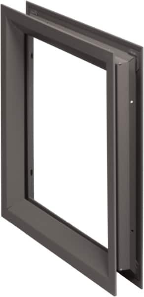 National Guard Products - 8" Wide x 23" High, Solid Steel Louver - 7" Opening Width, 22" Opening Height - Americas Industrial Supply