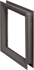 National Guard Products - 13" Wide x 13" High, Solid Steel Louver - 12" Opening Width, 12" Opening Height - Americas Industrial Supply