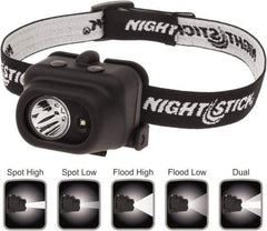 Bayco - LED Bulb, Hands-free Flashlight - Black Polycarbonate Body, AAA Batteries - Americas Industrial Supply