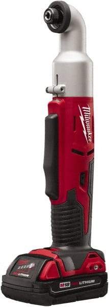 Milwaukee Tool - 18 Volt, 1/4" Drive, 30, 60 Ft/Lb Torque, Cordless Impact Driver - Inline Handle, 1500, 2250 RPM, 1 Lithium-Ion Battery Included - Americas Industrial Supply