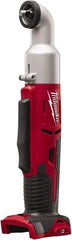 Milwaukee Tool - 3/8" Drive 18 Volt Inline Cordless Impact Wrench & Ratchet - 1,500/2,250 RPM, 0 to 3,400 BPM, 30/60 Ft/Lb Torque, Lithium-Ion Batteries Not Included - Americas Industrial Supply