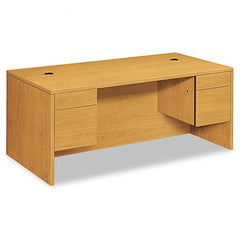 Hon - Office Desks Type: Double Pedestal Desk Center Draw: No - Americas Industrial Supply