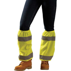 OccuNomix - Size Universal Hi-Viz Yellow Polyester Hi-Visibility Leggings - Americas Industrial Supply