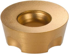 Kennametal - RPHT1204M0 T Grade X500 Carbide Milling Insert - TiN/TiC/TiN Finish, 0.187" Thick, 0.472" Inscribed Circle - Americas Industrial Supply