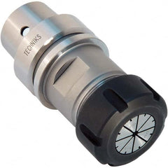 Techniks - 3/32" x 3/4" HSK40E Taper Shank ER ER25 Collet Chuck - Americas Industrial Supply