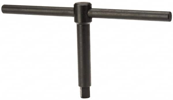 Gibraltar - 10" Chuck Diam Compatibility, Lathe Chuck Key - Compatible with 4-Jaw Chucks, Self Ejecting, 4.53" Body Length, 0.472" Actual Key Square Size - Americas Industrial Supply