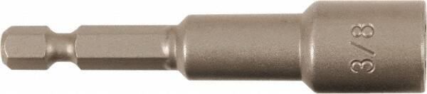 Wiha - 3/8" Magnetic Nutsetter - 1/4" Hex Drive, 2-1/2" OAL - Americas Industrial Supply