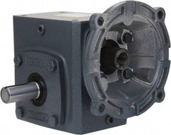 Boston Gear - 3 Centerline Distance, 25:1, 70 RPM Output, 2.61 Input Horsepower, 2,051 Lbs. Max Torque, Speed Reducer - Part No. F730-25-B7-G, 1-1/4" Shaft Diam, Single Shaft Left, 7/8" Bore, 8.88" High, 140TC NEMA - Americas Industrial Supply