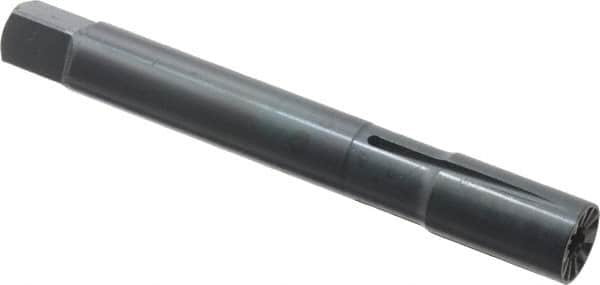 LMT - 0.6299 Inch Shank Diameter, 0.354 Inch Square, 4.331 Inch Overall Length, Replaceable Tip Thread Forming Tap - 1.969 Inch Max Tapping Depth - Americas Industrial Supply